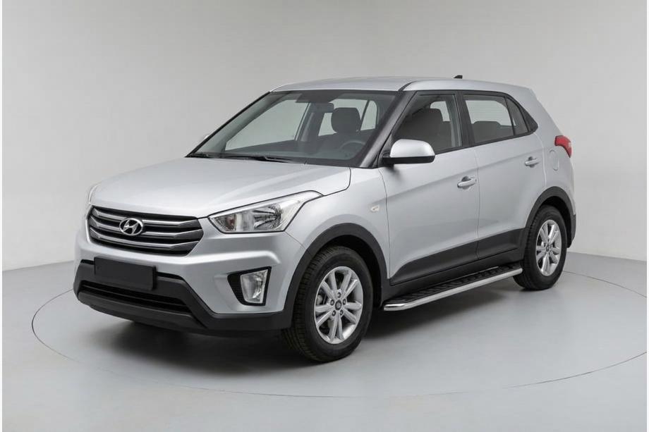 Hyundai Creta 2014–2020 Stranske stopnice Maydos V1 (2 kosa, aluminij) Image