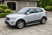 Hyundai Creta 2014–2020 Stranske stopnice Maydos V2 (2 kosa, aluminij) fotografija 1