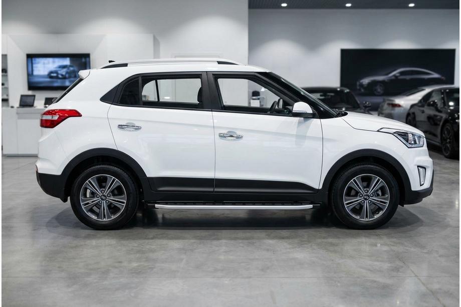 Hyundai Creta 2014–2020 Stranske stopnice BlackLine (2 kos, aluminij) Image