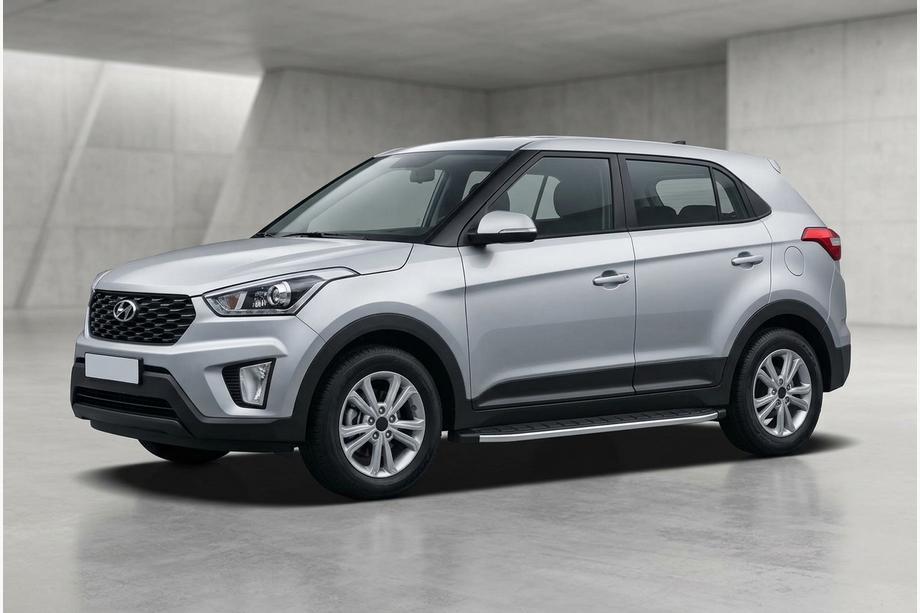Hyundai Creta 2014–2020 Bočne stopnice Fullmond (2 kos, aluminij) Image