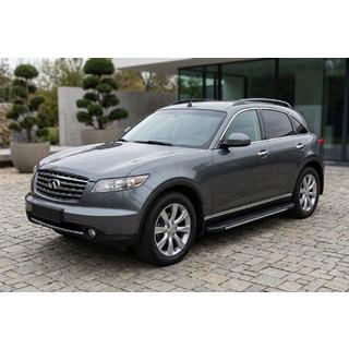 Bočni pragovi Bosphore Grey (2 kos, aluminij) Infiniti FX 2003–2008 fotografija 1