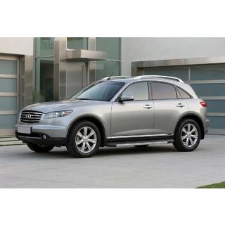 Bočne stopnice Duru (2 kosa, aluminij) Infiniti FX 2003–2008 fotografija 1
