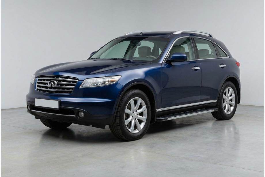 Infiniti FX 2003–2008 Stranske stopnice Maya V1 (2 kosa, aluminij) Image