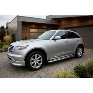 Stranske stopnice Maydos V2 (2 kosa, aluminij) Infiniti FX 2003–2008 fotografija 1