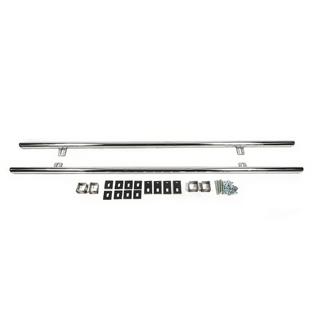 Stranske cevi 42 mm (2 kos, nerjaveče jeklo) BMW X3 E83 2003–2010 fotografija 1