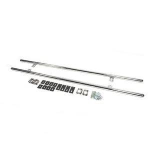 Stranske cevi 42 mm (2 kos, nerjaveče jeklo) BMW X3 E83 2003–2010 fotografija 2