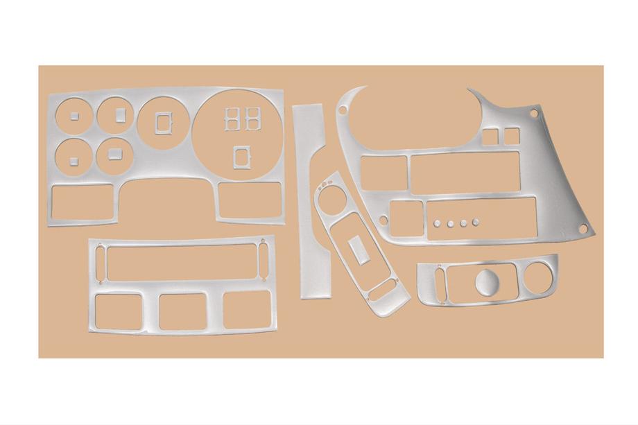 DAF 95XF 1997–2002 Obloge armaturne plošče (v videzu aluminija) Image
