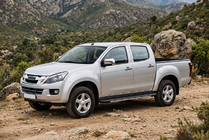 Isuzu D-Max 2011–2019 Bočni pragovi Bosphore Grey (2 kos, aluminij) fotografija 1