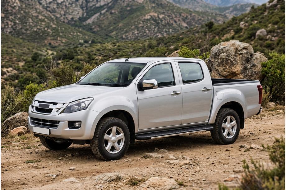 Isuzu D-Max 2011–2019 Bočni pragovi Bosphore Grey (2 kos, aluminij) Image