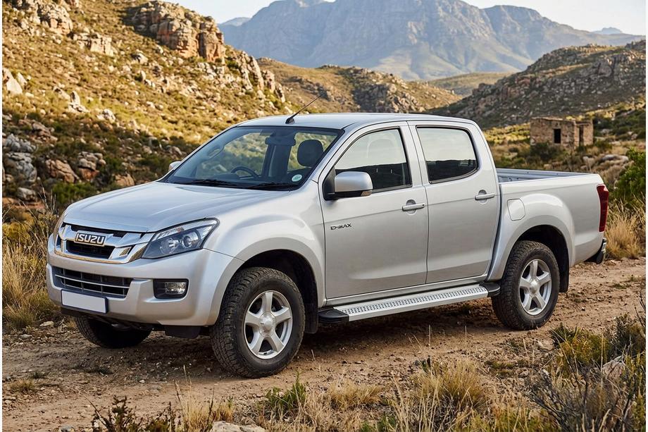 Isuzu D-Max 2011–2019 Bočne stopnice Maya V2 (2 kos, aluminij) Image