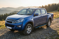 Isuzu D-Max 2011–2019 Bočne stopnice Maya Blue (2 kos, aluminij) fotografija 1