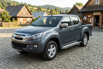 Isuzu D-Max 2011–2019 Stranske stopnice Rainbow (2 kos, aluminij) fotografija 1