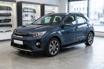 Kia Stonic 2017– Bočne stopnice Bosphorus Grey (2 kos, aluminij) fotografija 1