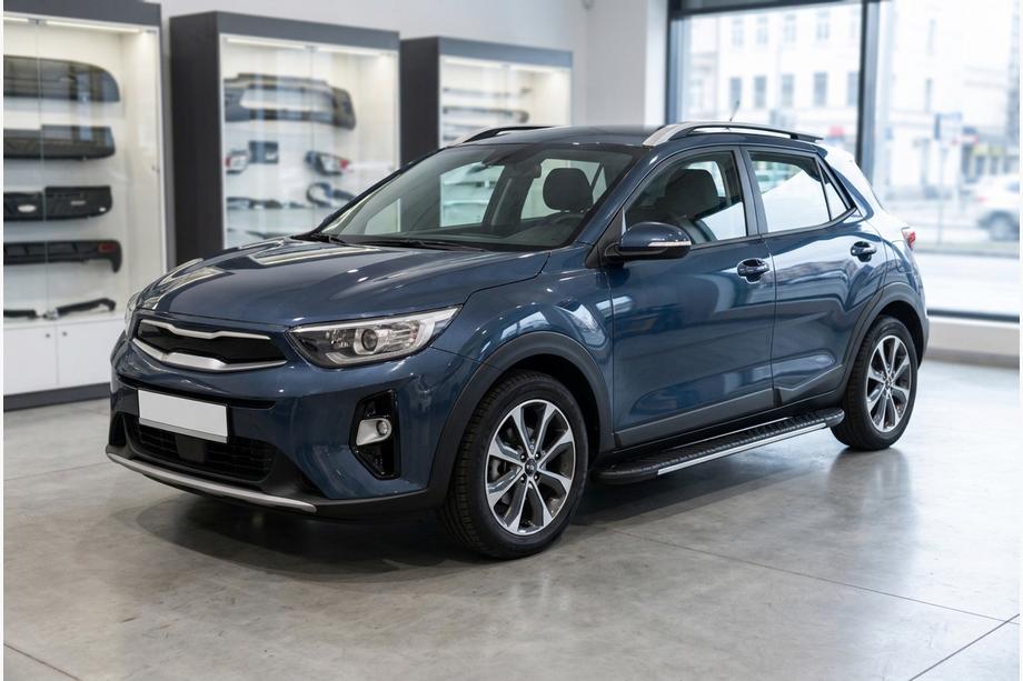Kia Stonic 2017– Bočne stopnice Bosphorus Grey (2 kos, aluminij) Image
