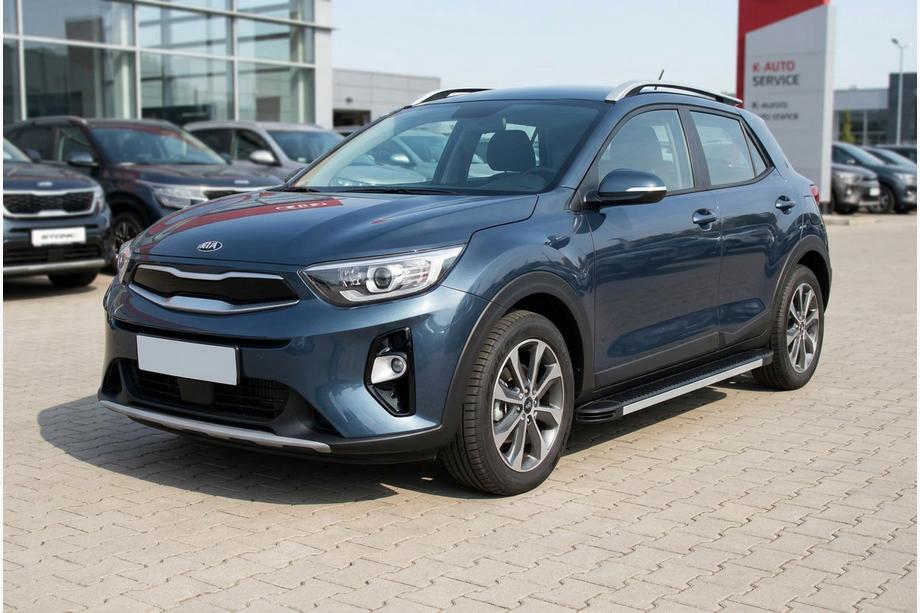 Kia Stonic 2017– Stranske stopnice Maya V1 (2 kosa, aluminij) Image