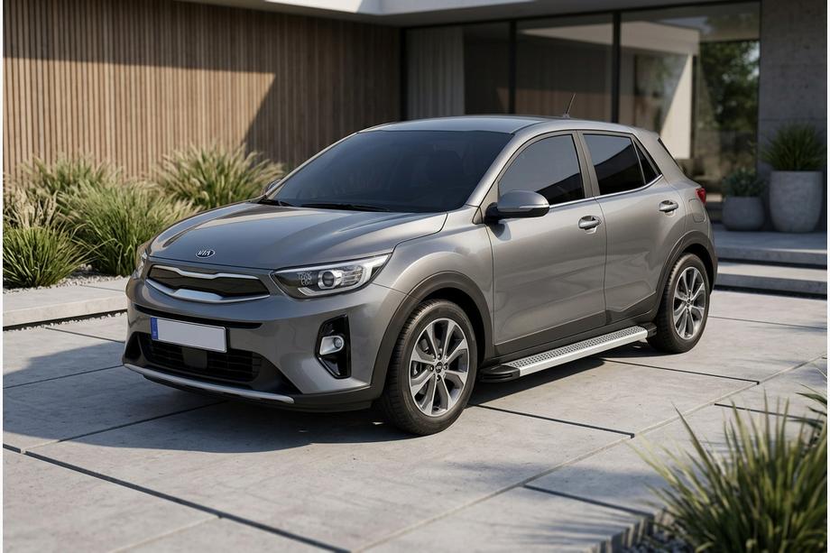 Kia Stonic 2017– Bočne stopnice Maya V2 (2 kos, aluminij) Image