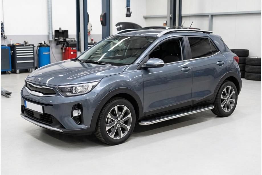 Kia Stonic 2017– Stranske stopnice Maydos V1 (2 kosa, aluminij) Image