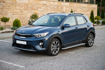 Kia Stonic 2017– Stranske stopnice Maydos V2 (2 kosa, aluminij) fotografija 1