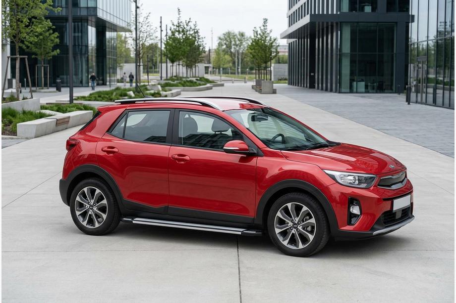Kia Stonic 2017– Stranske stopnice Rainbow (2 kos, aluminij) Image