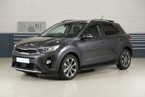 Kia Stonic 2017– Bočne stopnice Allmond Black (2 kosa, aluminij) fotografija 1