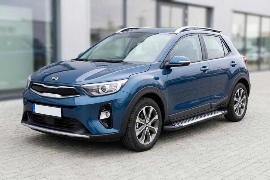 Kia Stonic 2017– Stranski pragovi Line (2 kos, aluminij) Image