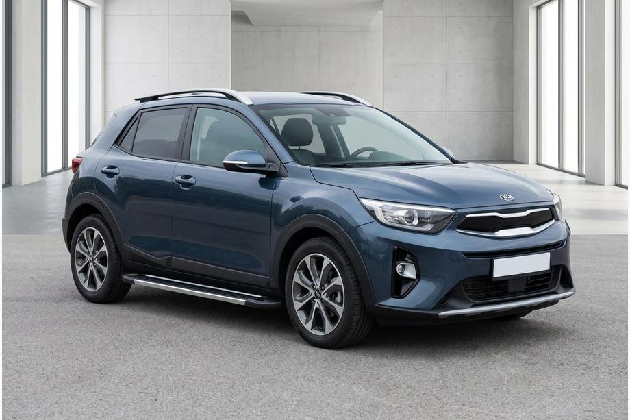 Kia Stonic 2017– Stranske stopnice RedLine (2 kos, aluminij) Image