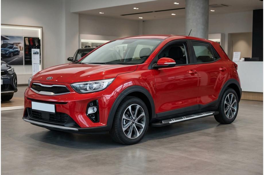 Kia Stonic 2017– Stranske stopnice Sunrise (2 kos, aluminij) Image