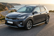 Kia Stonic 2017– Stranski pragovi Tayga Grey (2 kosa, aluminij) fotografija 1