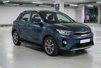 Kia Stonic 2017– Stranski pragovi Tayga Black (2 kos, aluminij) fotografija 1