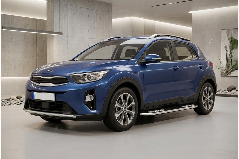 Kia Stonic 2017– Stranske stopnice Tayga V2 (2 kos, aluminij) Image