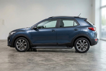 Kia Stonic 2017– Stranske stopnice Vision New Black (2 kos, aluminij) fotografija 1