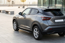 Nissan Juke 2020– Bočni pragovi Bosphore Grey (2 kos, aluminij) fotografija 1
