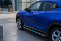 Nissan Juke 2020– Bočne stopnice Maya Blue (2 kos, aluminij) fotografija 1