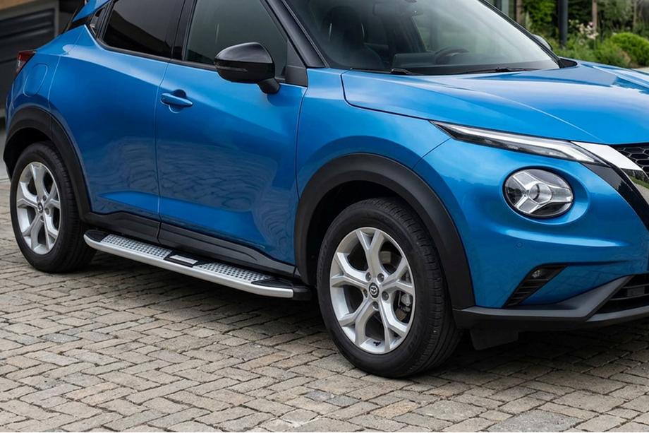 Nissan Juke 2020– Mevsim Grey bočne stopnice (2 kos, aluminij) Image