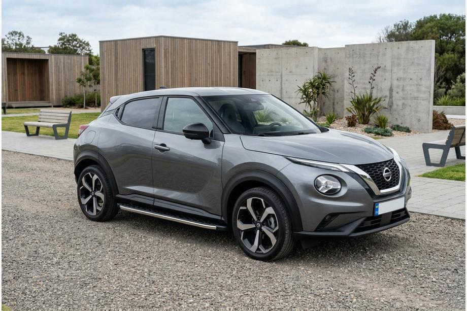 Nissan Juke 2020– Stranske stopnice BlackLine (2 kos, aluminij) Image
