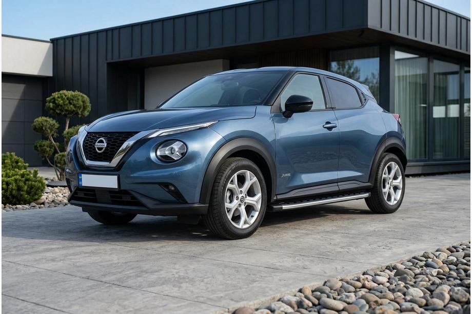 Nissan Juke 2020– Bočne stopnice Fullmond (2 kos, aluminij) Image