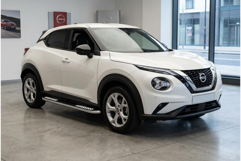 Nissan Juke 2020– Stranske stopnice Tayga V2 (2 kos, aluminij) Image