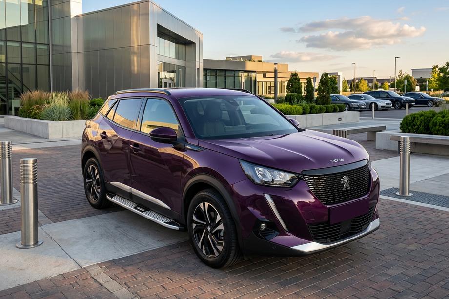 Peugeot 2008 2019– Mevsim Grey bočne stopnice (2 kos, aluminij) Image