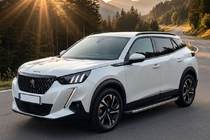 Peugeot 2008 2019– Stranske stopnice BlackLine (2 kos, aluminij) fotografija 1