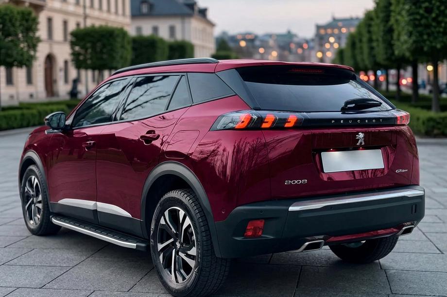 Peugeot 2008 2019– Bočne stopnice Fullmond (2 kos, aluminij) Image