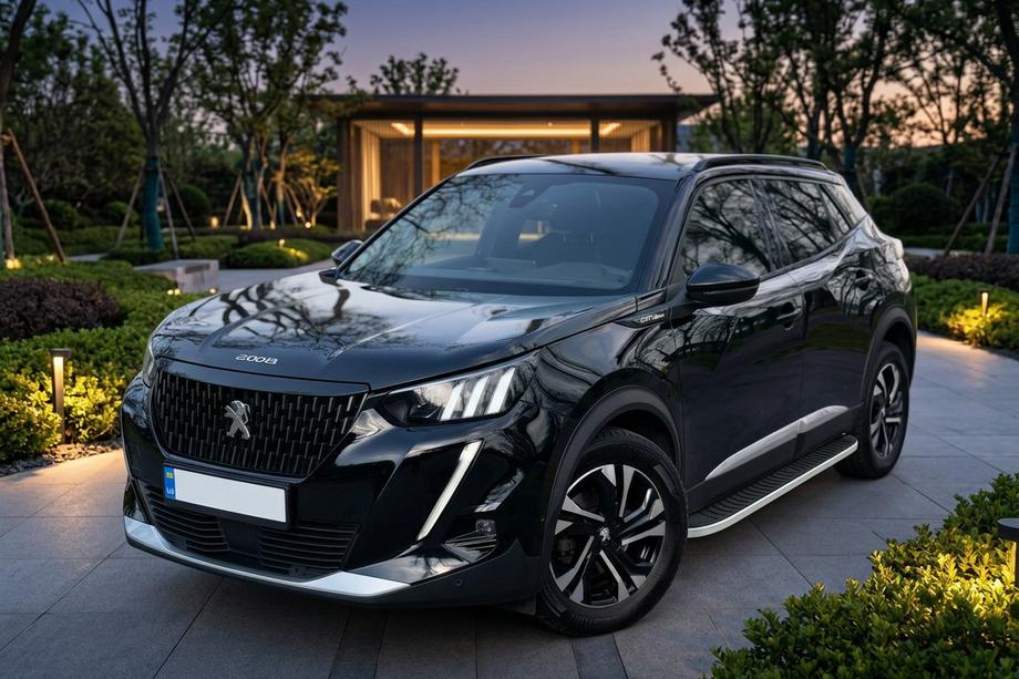 Peugeot 2008 2019– Stranski pragovi Tayga Grey (2 kosa, aluminij) Image