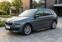 Skoda Kamiq 2019– Bočni pragovi Bosphore Grey (2 kos, aluminij) fotografija 1
