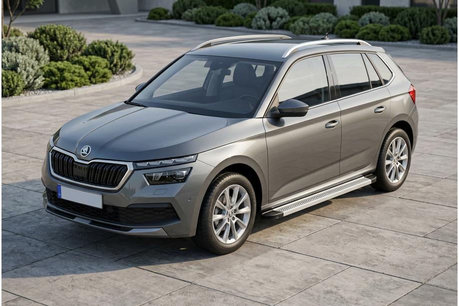 Skoda Kamiq 2019– Bočne stopnice Maya V2 (2 kos, aluminij) Image
