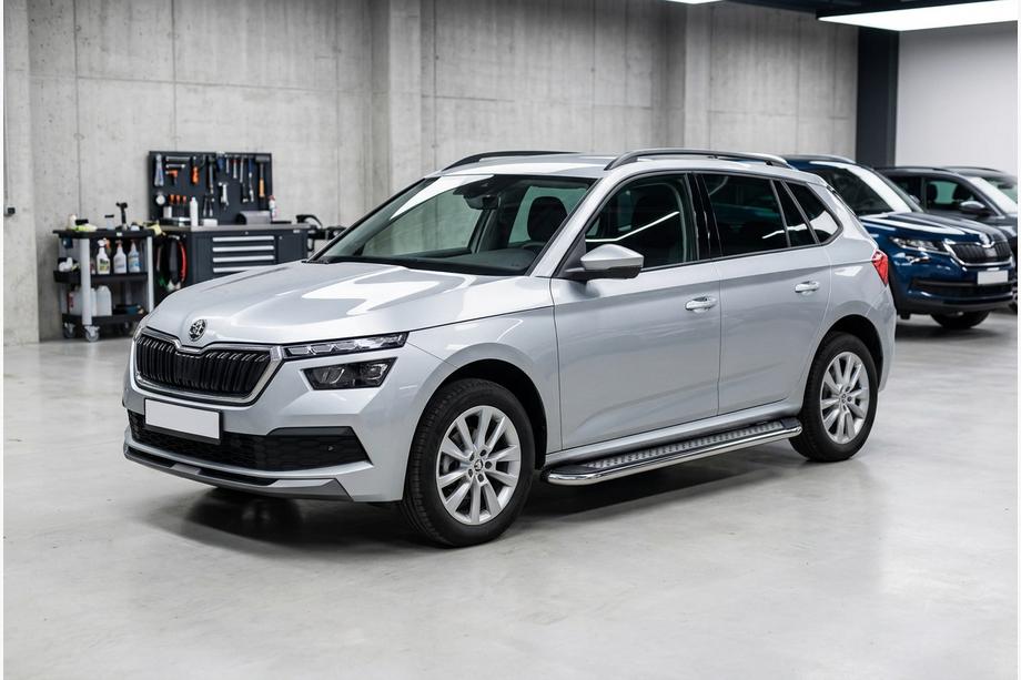 Skoda Kamiq 2019– Stranske stopnice Maydos V2 (2 kosa, aluminij) Image
