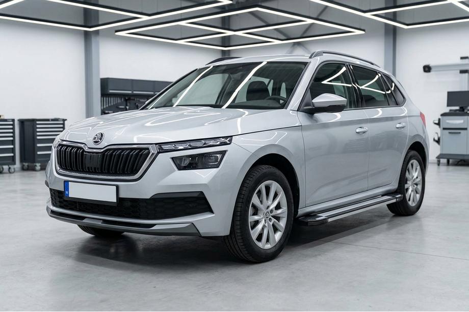 Skoda Kamiq 2019– Stranske stopnice Rainbow (2 kos, aluminij) Image