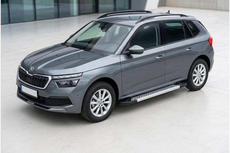 Skoda Kamiq 2019– Stranske stopnice Vision New Grey (2 kos, aluminij) Fotografija 1