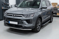 SsangYong Korando 2019– Stranske stopnice Maya V1 (2 kosa, aluminij) fotografija 1