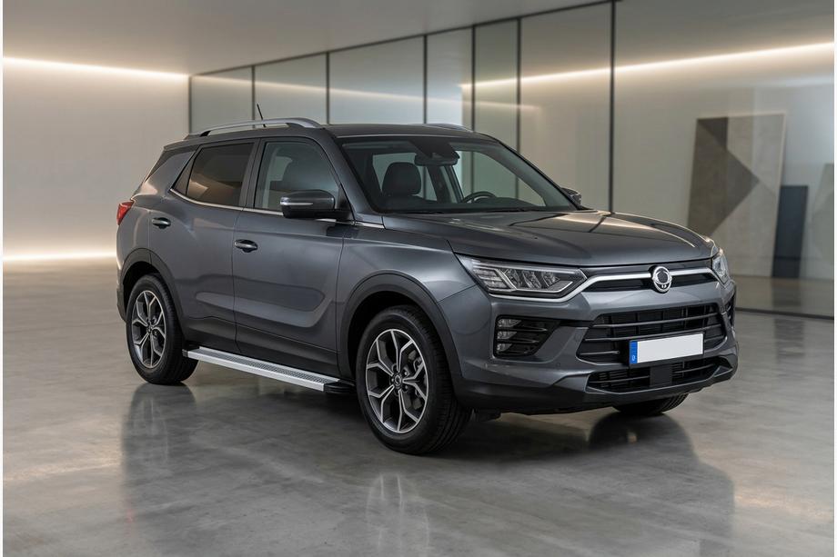 SsangYong Korando 2019– Bočne stopnice Maya V2 (2 kos, aluminij) Image