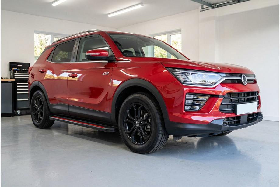 SsangYong Korando 2019– Bočne stopnice Maya Red (2 kos, aluminij) Image