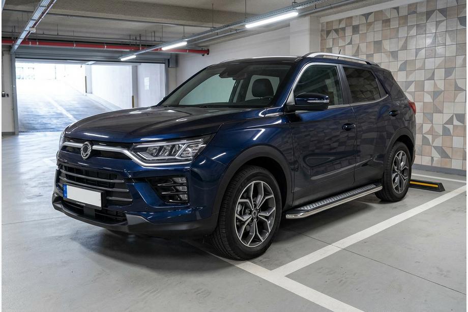 SsangYong Korando 2019– Stranske stopnice Maydos V2 (2 kosa, aluminij) Image